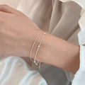 Double Layer Snake Chain Bracelet