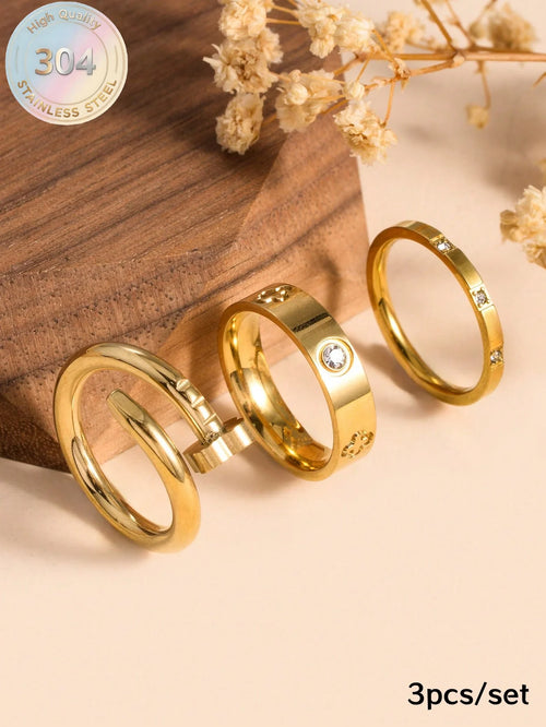Cubic Zirconia Clover Set