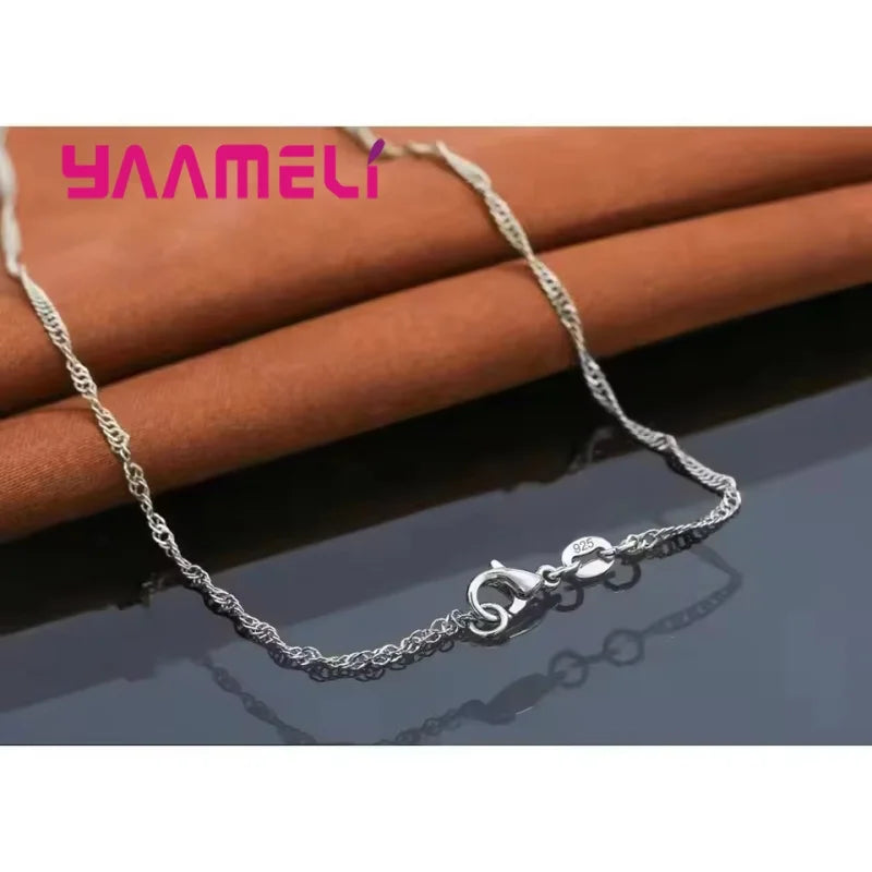 Silver Heart Jewelry Set