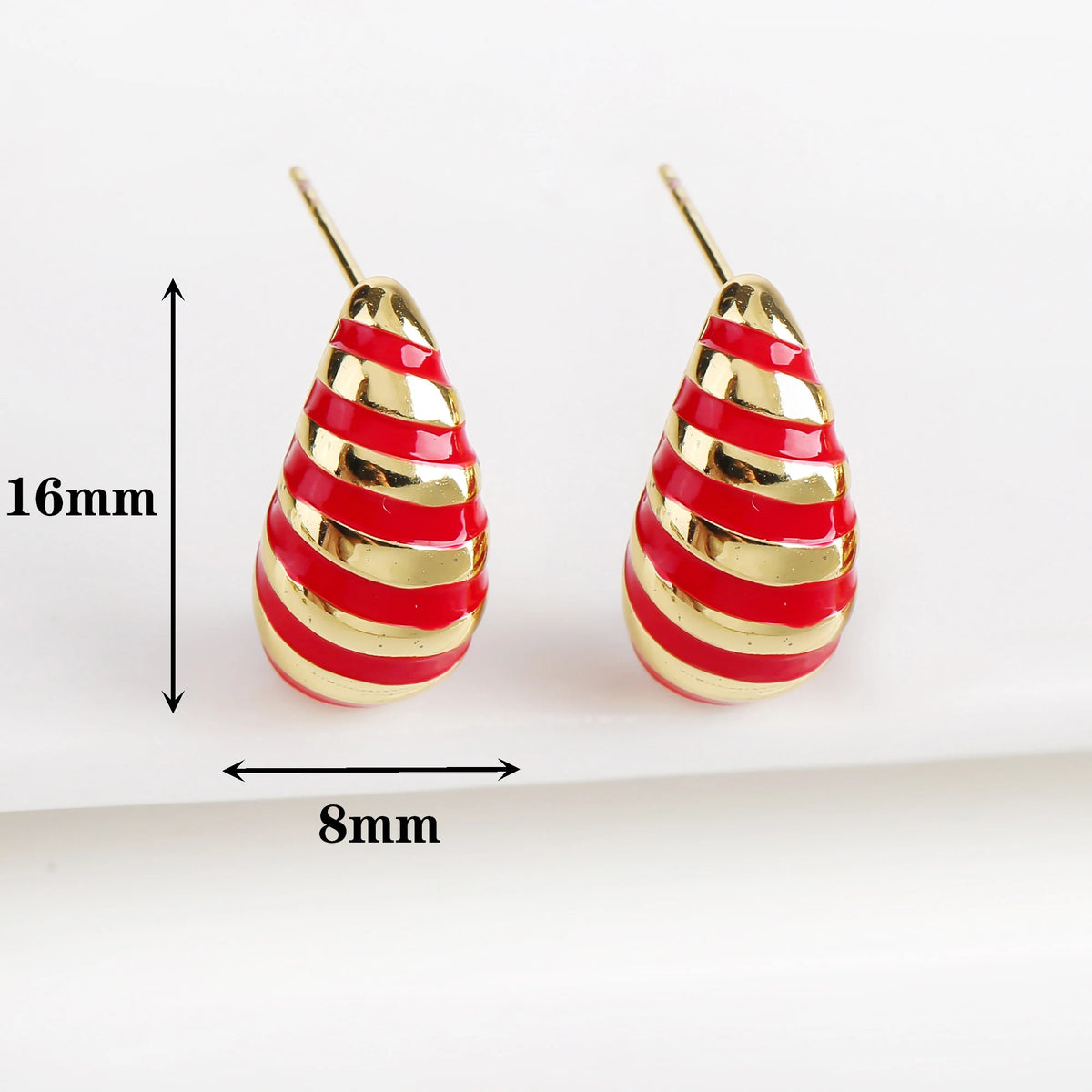 Water Drop Zircon Earrings