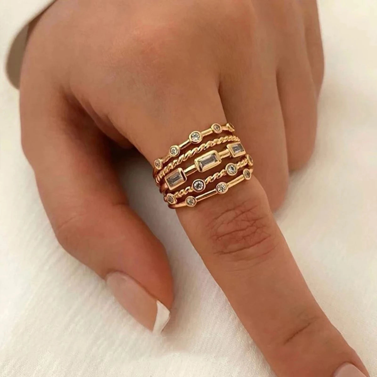 Golden Sun Ring