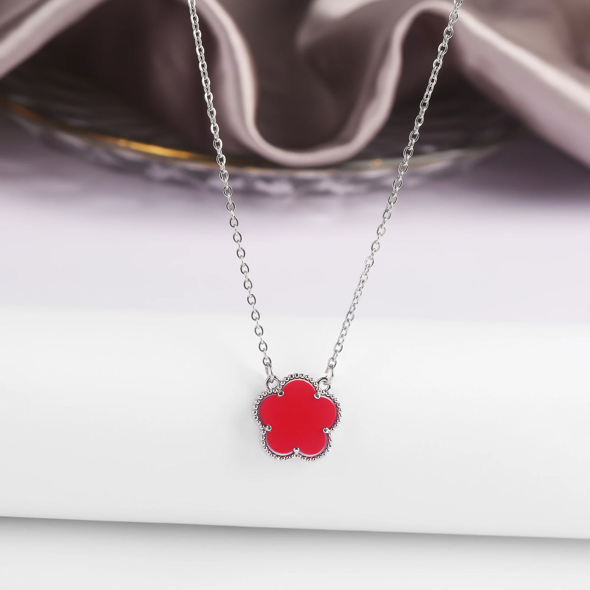 Five-Leaf Clover Necklace