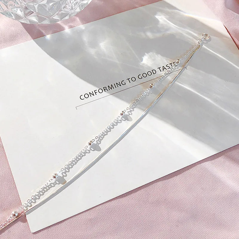 Double Layer Snake Chain Bracelet