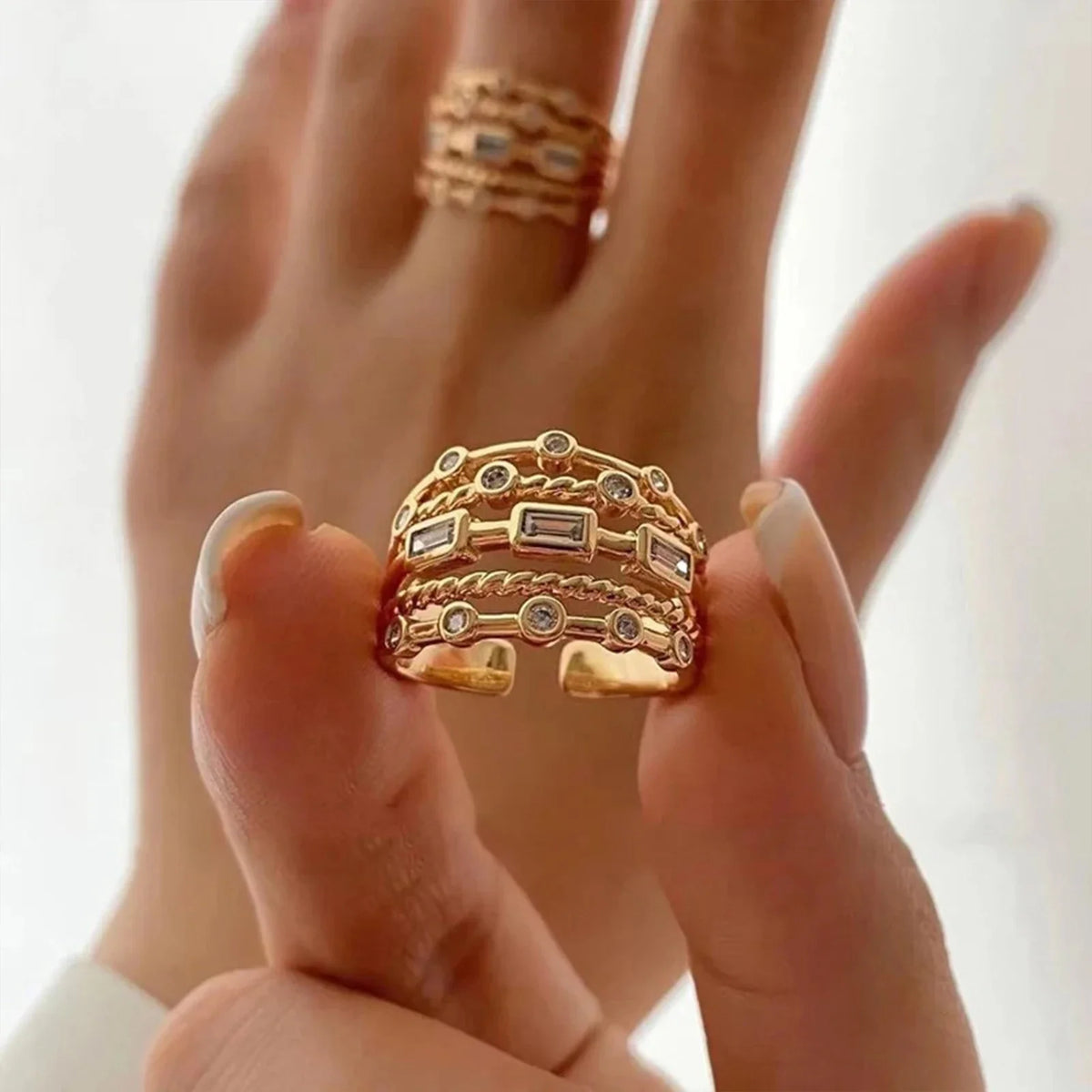 Golden Sun Ring