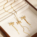 Elegant Bow Necklace