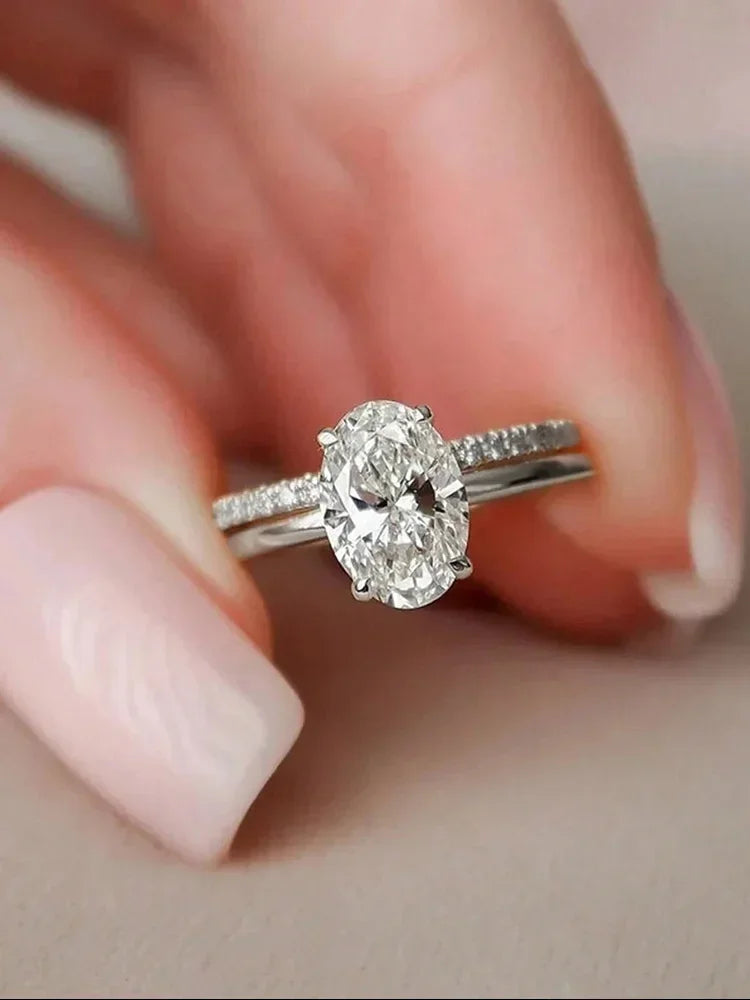Golden Oval Ring