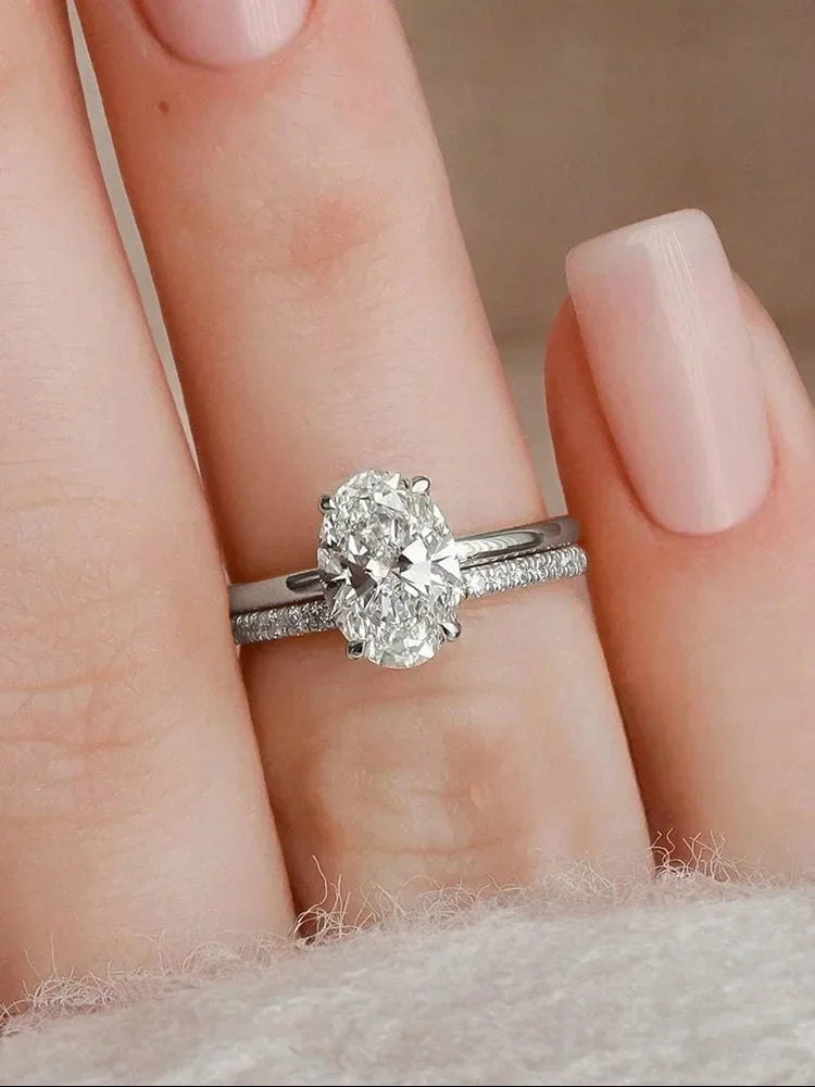 Golden Oval Ring