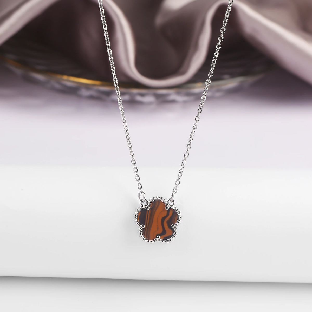 Five-Leaf Clover Necklace
